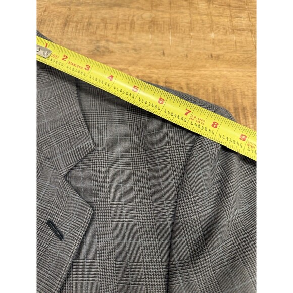 Kilburne & Finch Sport Coat Mens 42R Grey  Wool Blend - Picture 9 of 10